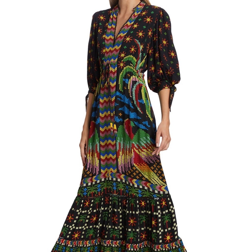 FARM RioTropical-Print Maxi Dress - Picture 2 of 8